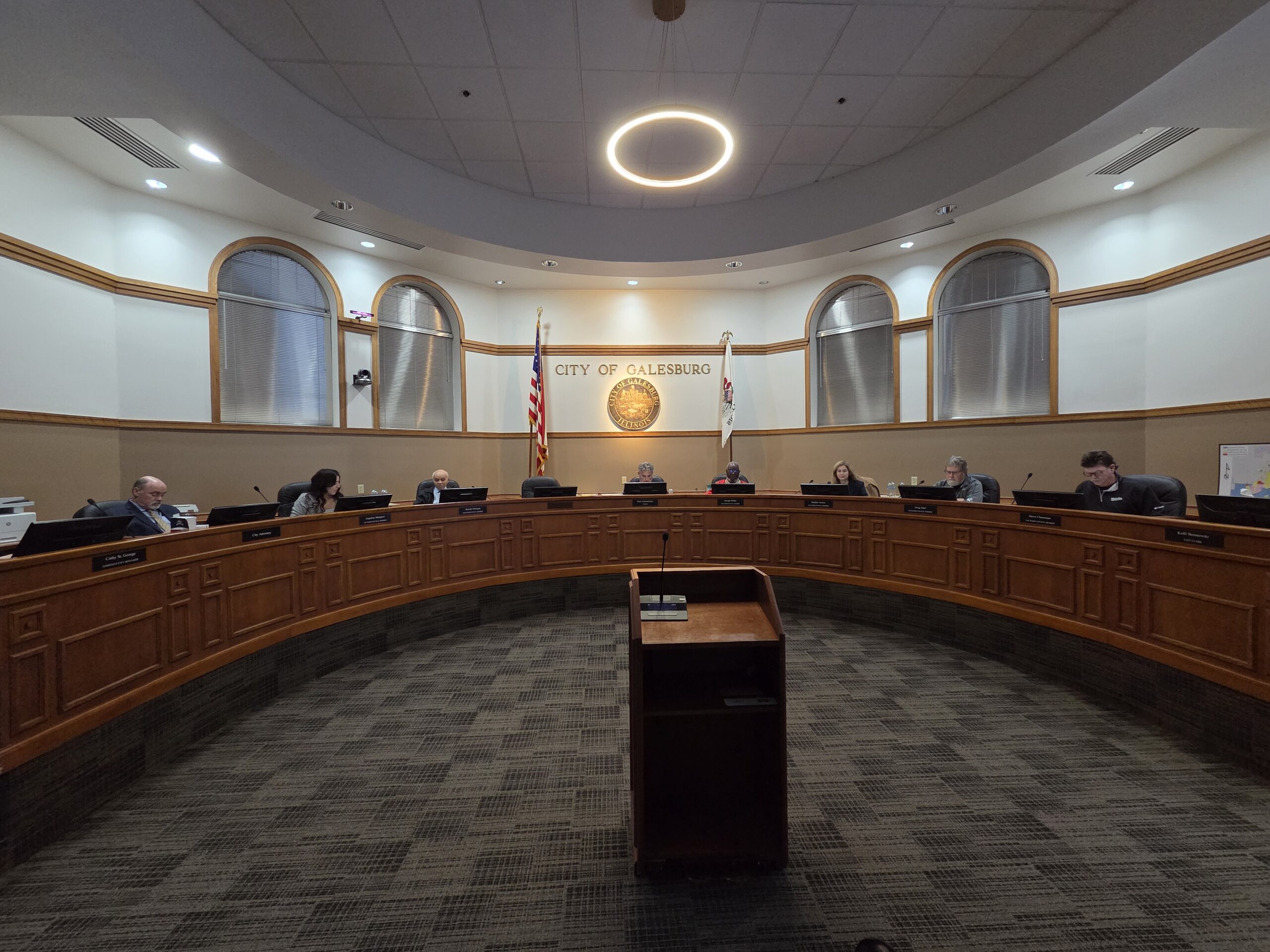 Galesburg council moves ahead on property demolitions, renews contracts, reviews traffic proposal