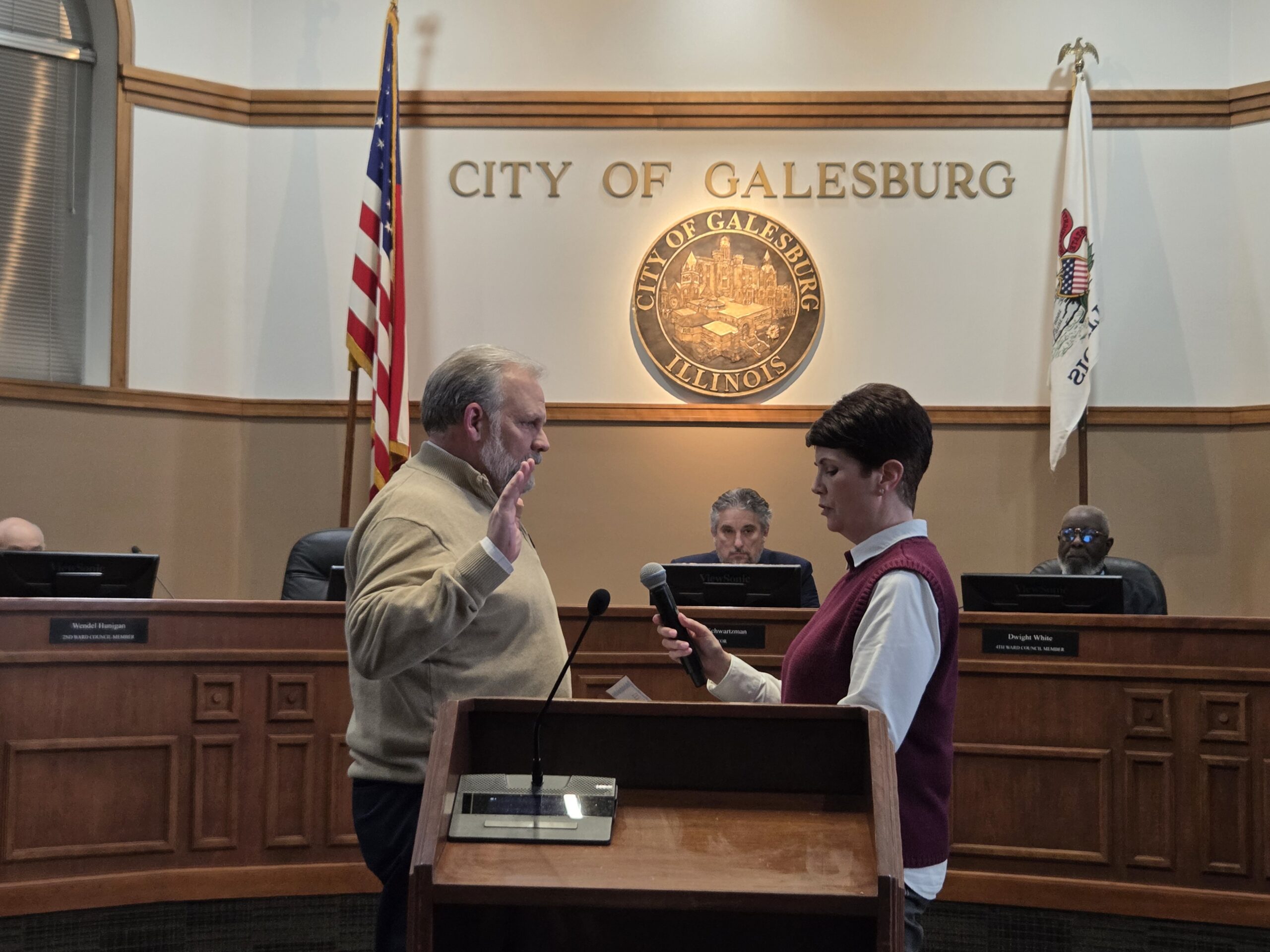 Reynolds sworn in as Third Ward council member