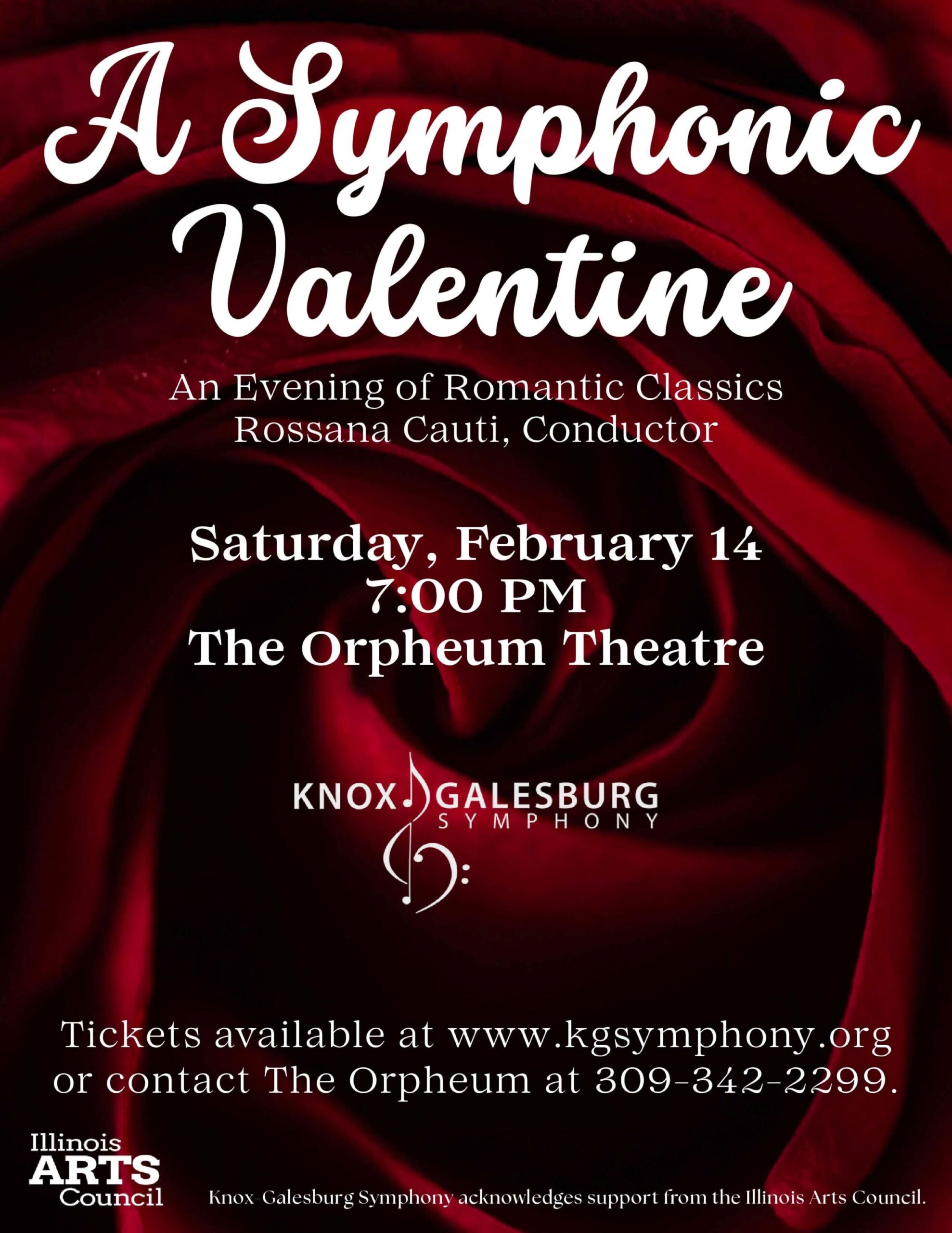 Knox-Galesburg Symphony brings Tchaikovsky, Rachmaninoff to Orpheum on Valentine’s Day