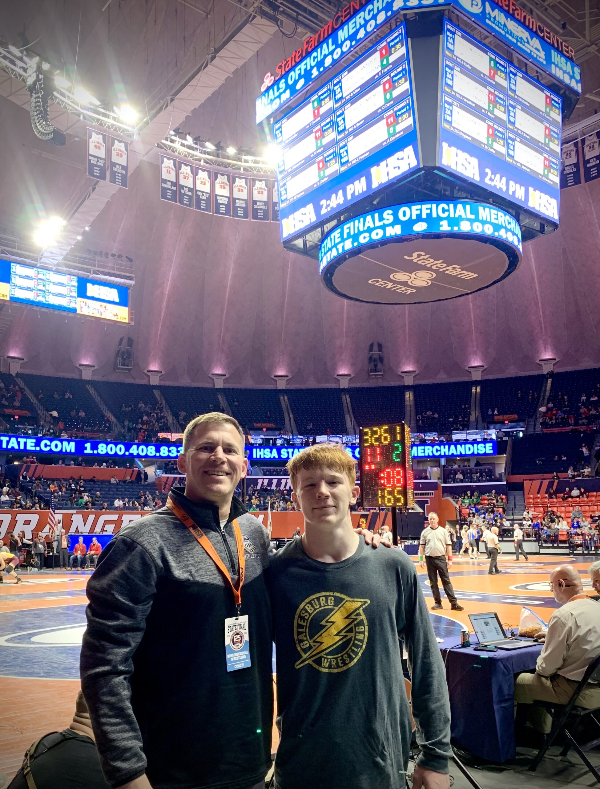 Galesburg wrestlers eliminated in boys state finals