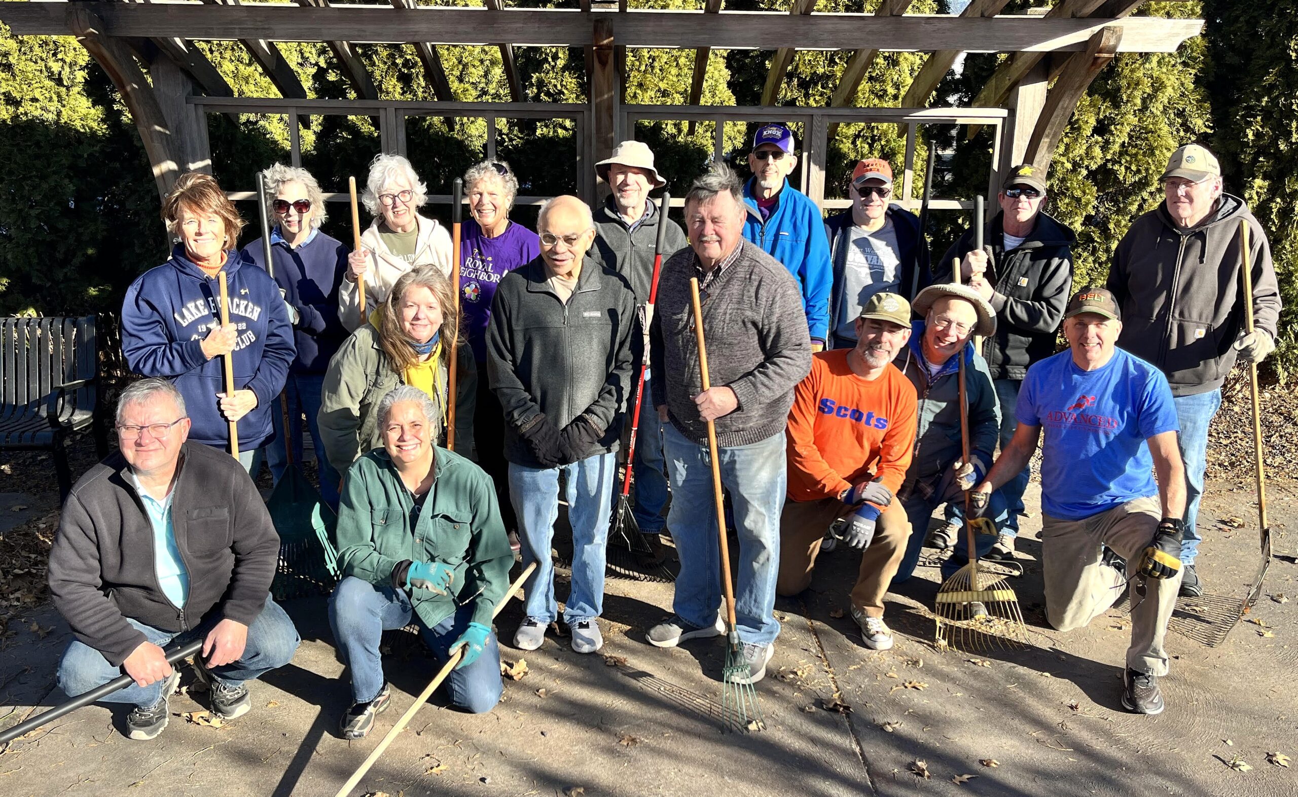Volunteers remove 25 barrels of debris during downtown park cleanup