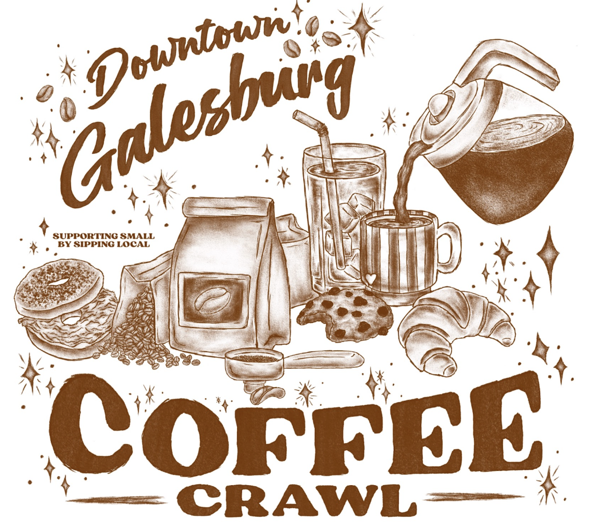 Downtown Galesburg Coffee Crawl set for April 25