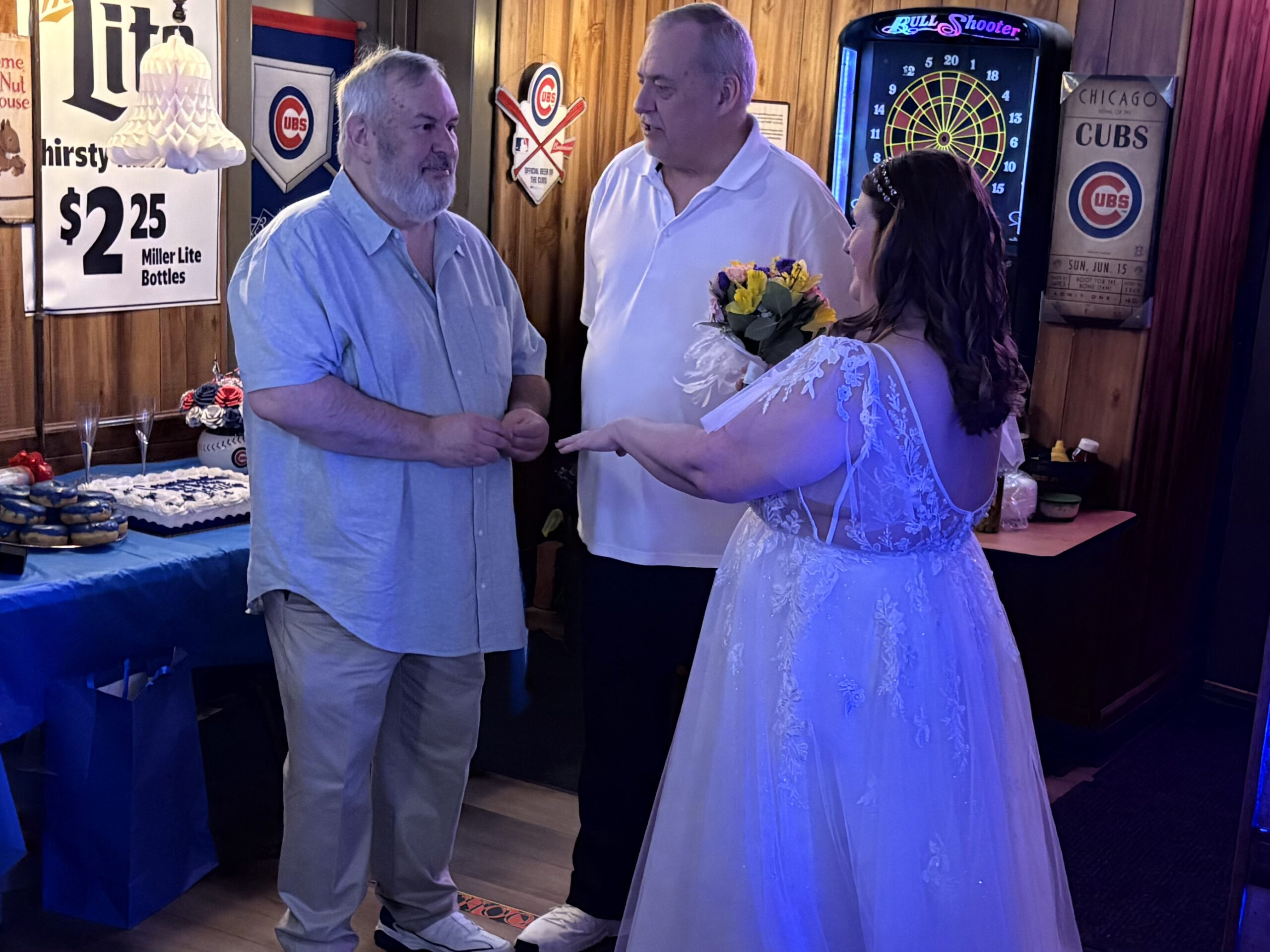 A marriage made in Cubs heaven at Duffy’s on opening day