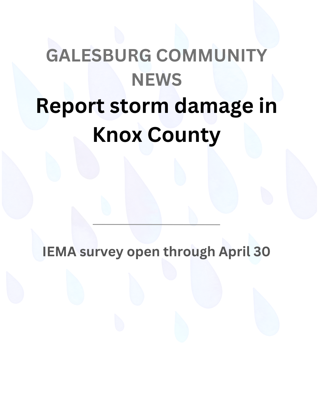 IEMA seeks damage reports after storms, flooding